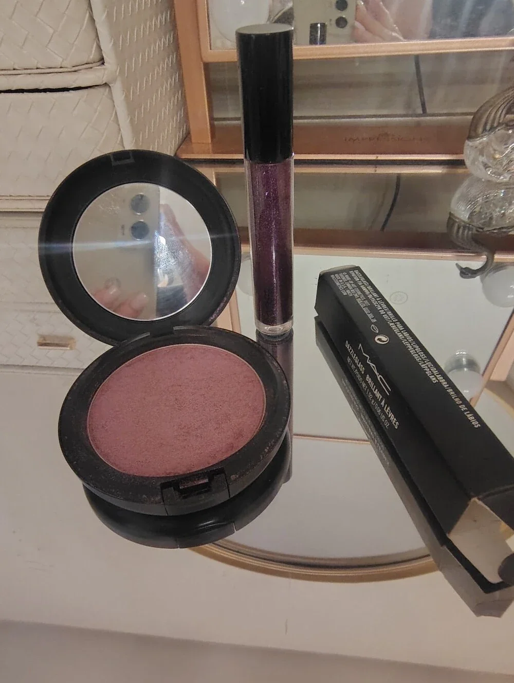 🆕⭐MAC Bundle Of 6 Lipstick, Blush